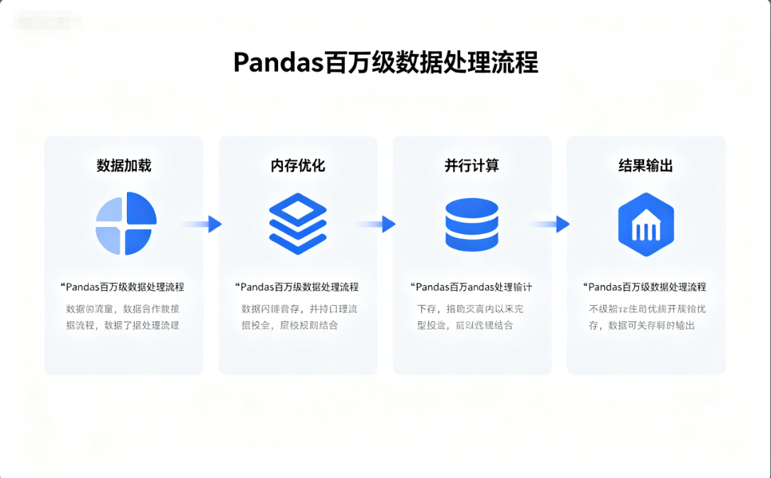 Python数据分析实战：如何用Pandas处理百万级数据