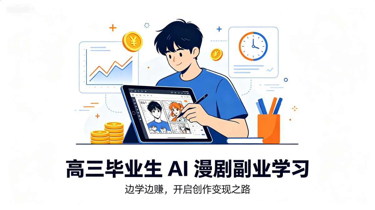 高中毕业零基础可以做 AI 漫剧吗