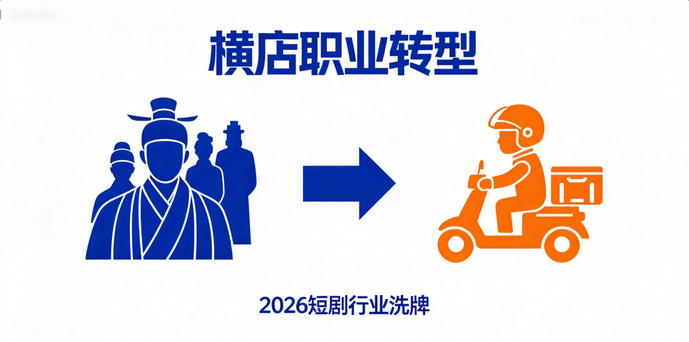 横店群演转行送外卖？2026短剧大洗牌，AI正在抢走谁的饭碗