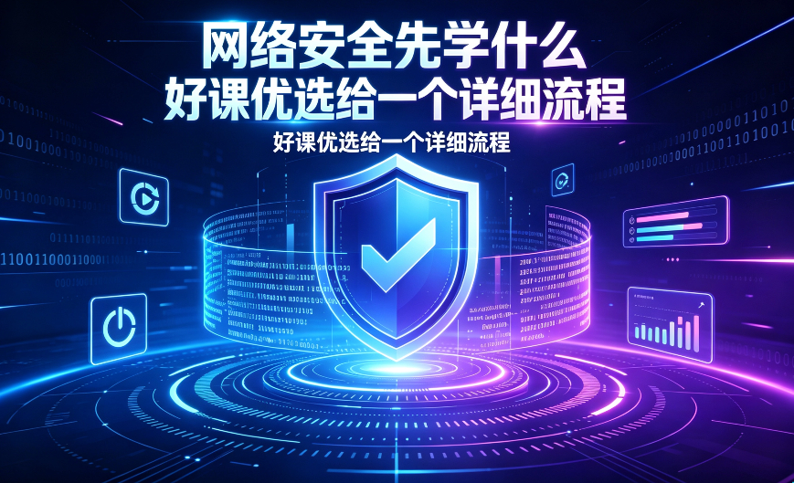 网络安全先学什么   好课优选给一个详细流程