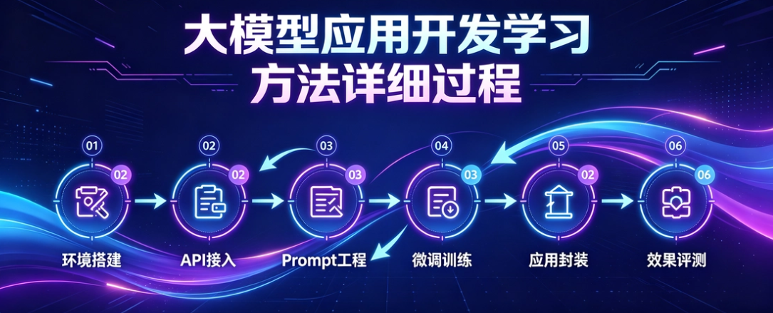 大模型应用开发学习 方法详细过程