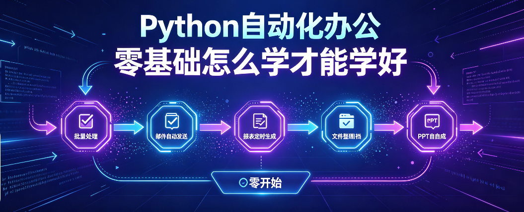 Python 自动化办公零基础怎么学才能学好