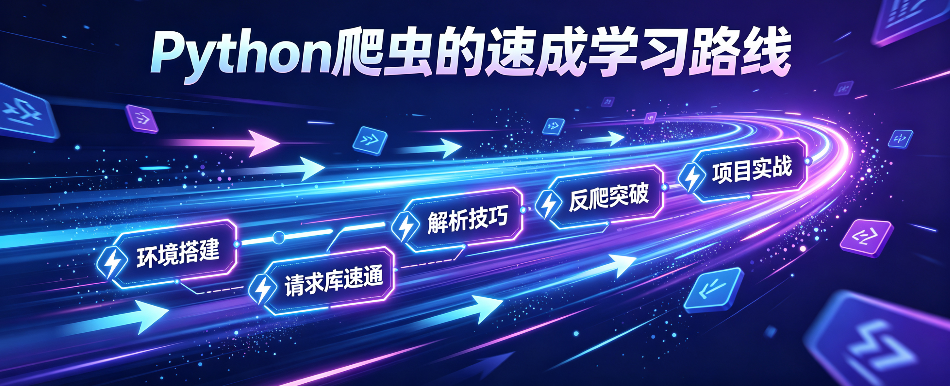 Python 爬虫的速成学习路线