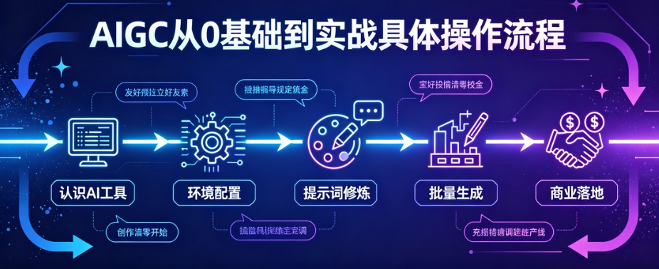 AIGC 从 0 基础到实战   具体操作流程