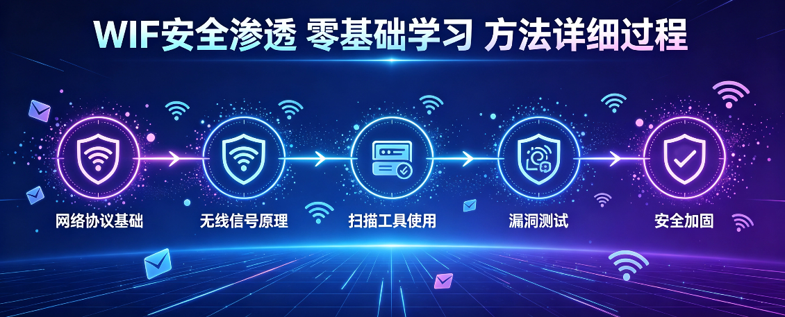 WiFi 安全渗透   零基础学习   方法详细过程