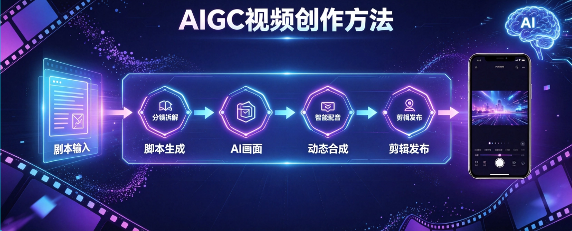 AIGC 视频创作方法